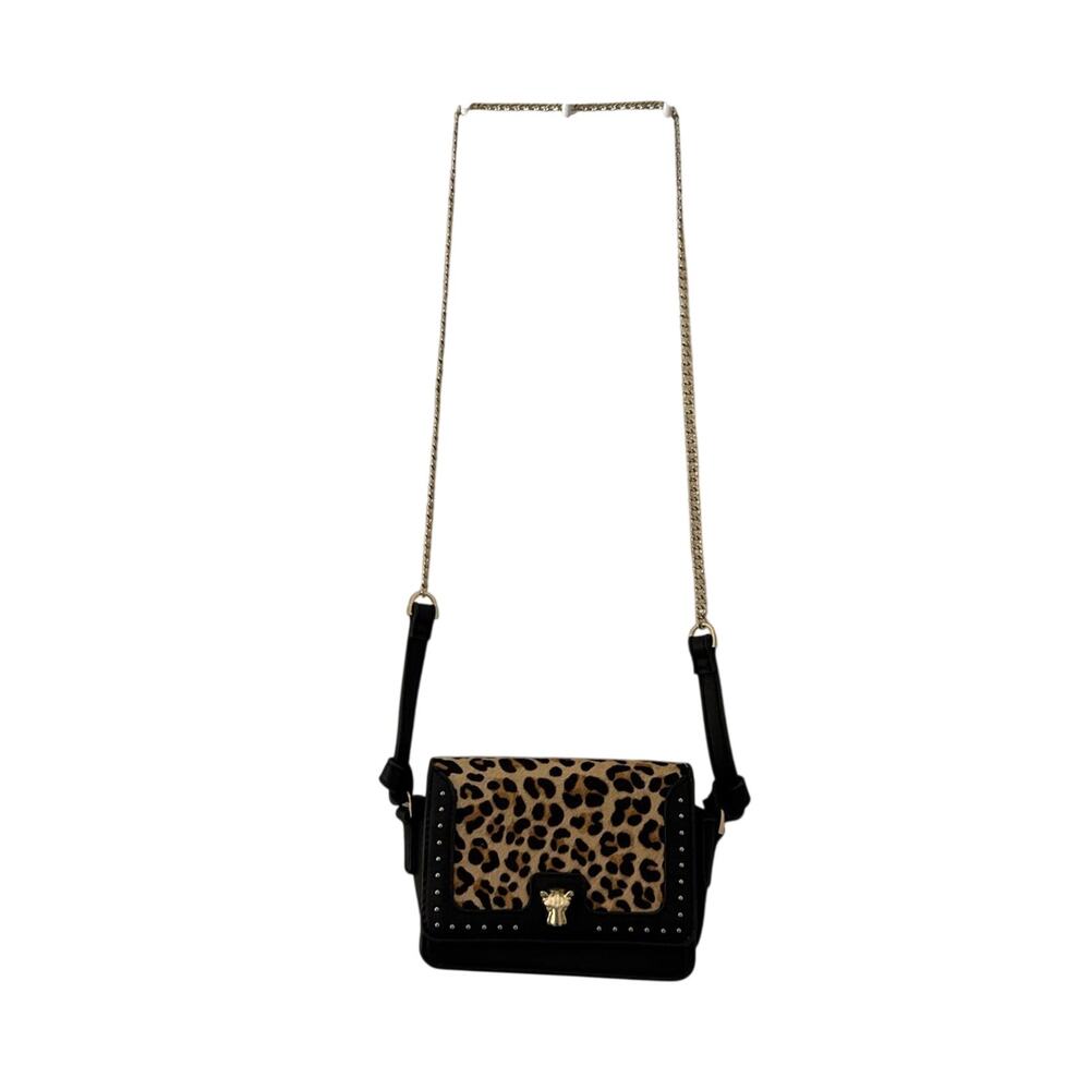 TopShop Black and brown crossbody bag